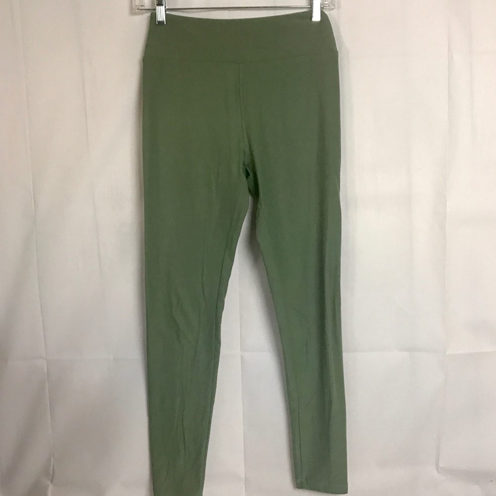 Lularoe Green Leggings One Size Soft Stretch
